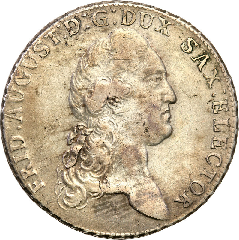 Niemcy, Saksonia. Fryderyk August III (1763-1806). Talar 1787 IEC, Drezno